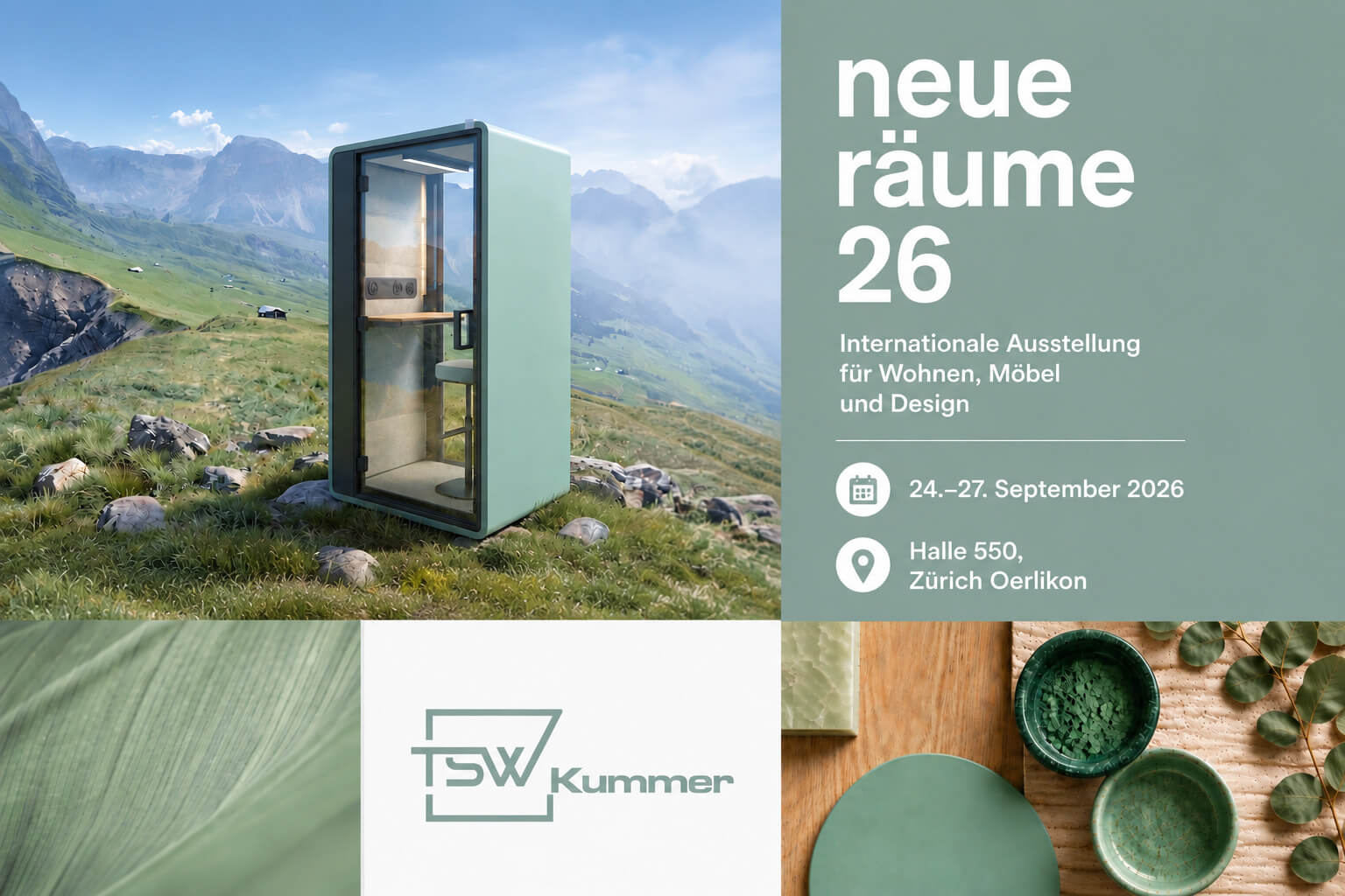 neue räume 26 - Internationale Ausstellung für Wohnen, Möbel und Design