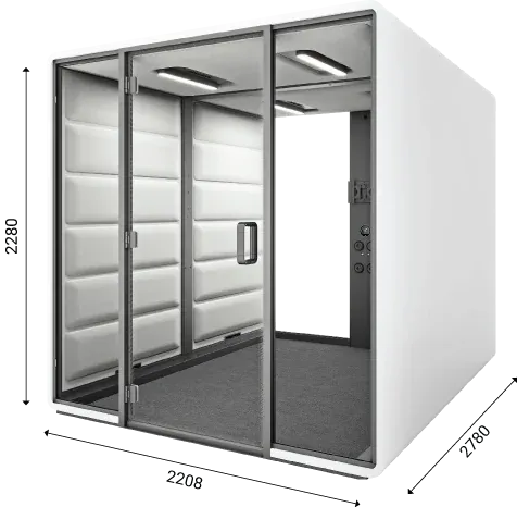 Masse Bürokabine hushfree.Access.L