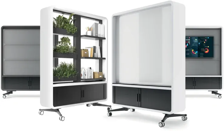 Mobile Bürowand hushwall 